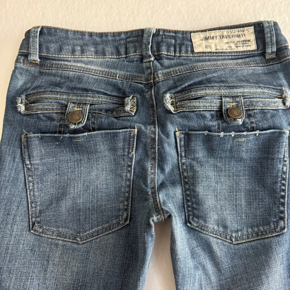 Jimmy Taverniti Vintage Skinny Jeans Air Womens Anti-Exposure 27 Blue 55-J-498-5
